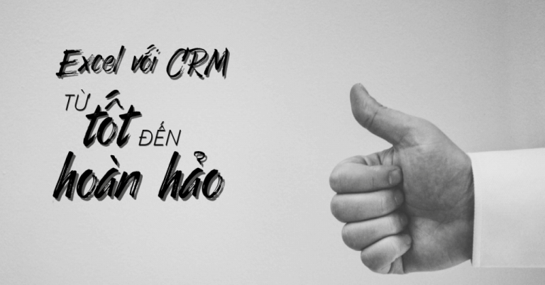 Excel với CRM ?