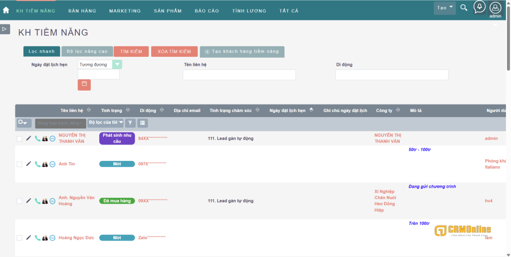 Phần mềm crm là gì