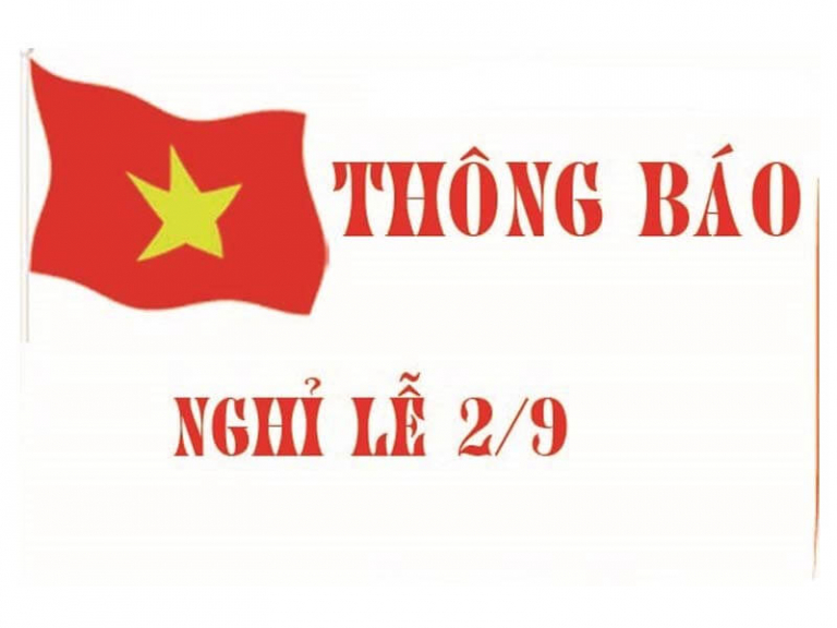 Thống báo nghỉ lễ 2 tháng 9