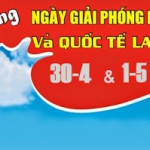 Thông báo nghỉ lễ 30/4 và 1/5