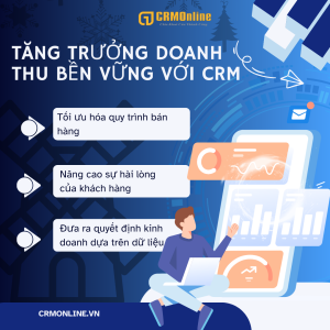 Tăng trưởng doanh thu bền vững với CRM