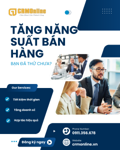 TĂNG NĂNG SUẤT BÁN HÀNG 