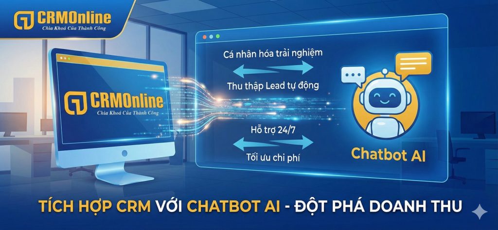 Tích hợp CRM với Chatbot AI: Bí quyết X3 Hiệu suất & Đột phá Doanh thu