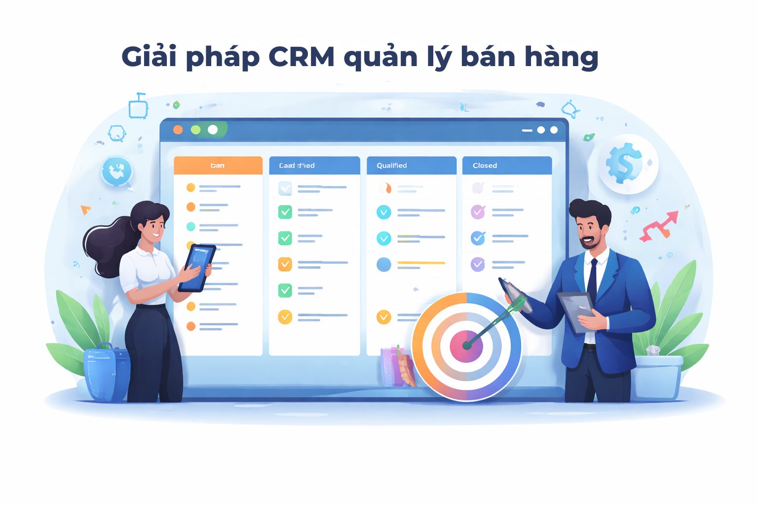 Giải pháp CRM quản lý bán hàng