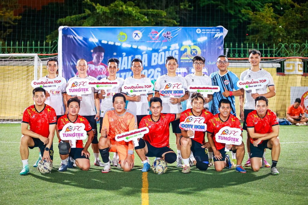 Trận Giao Hữu Bóng Đá Sôi Nổi Giữa CCTV HCM FC và CRMOnline FC